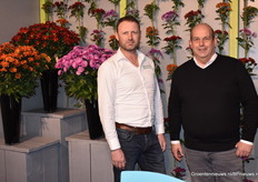 Het was een gezellige boel in de stand met de mannen van Armada en Deconova, Ed Breedeveld en Gerard Lentjes.